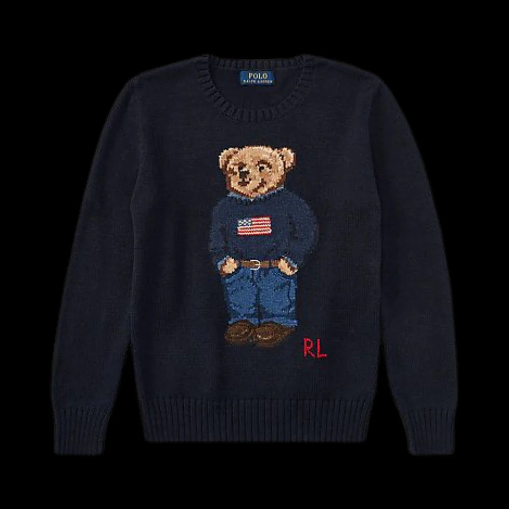 RALPH LAUREN BEAR SWEATER